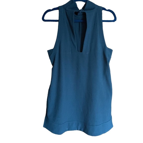 Free People Womens Goldie Sapphire Mock Neck Shift Tunic Dress Size XS - Picture 4 of 7